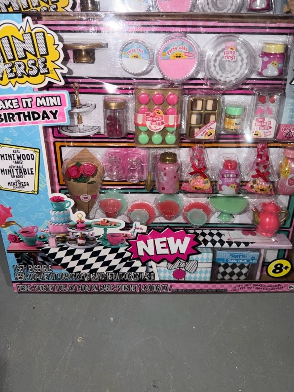 Make It Mini Birthday Playset – Pink new in box
